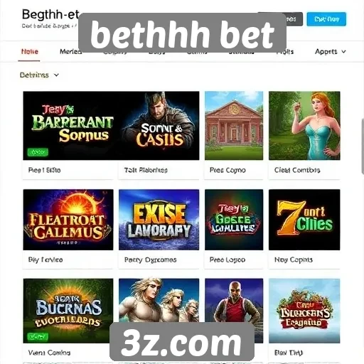 Exploração das opções de jogos disponíveis na bethhh bet